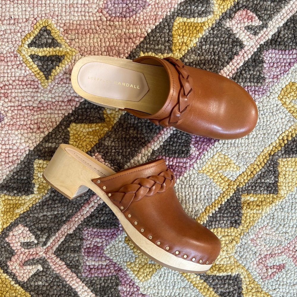Loeffler Randall 6.5 Lupa Mid Heel Clog